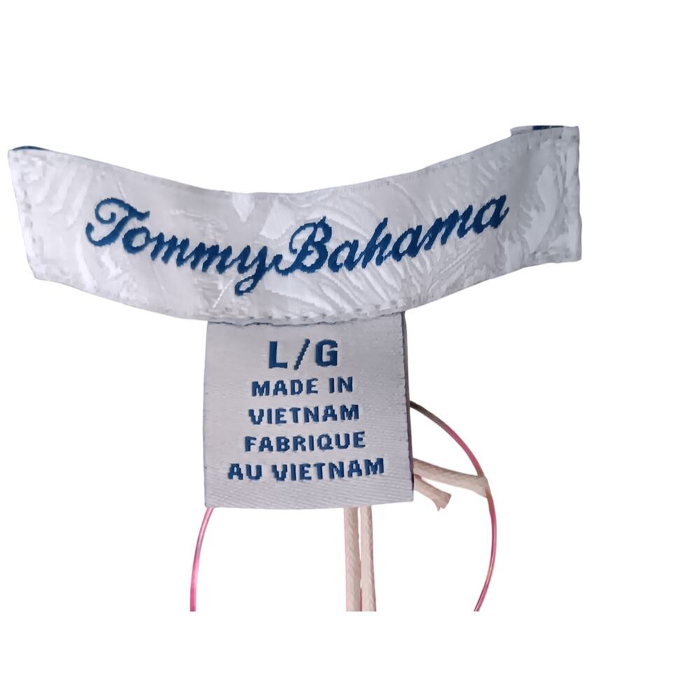 New with Tags Tommy Bahama Lavish Blooms Floral Belted Long Sleeve Dress Large - Picture 11 of 16